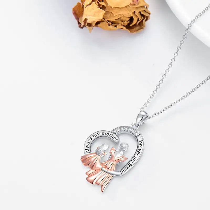 Mother’s Day Jewellery Gift Elegant Mother‑Daughter Necklace - Image 9