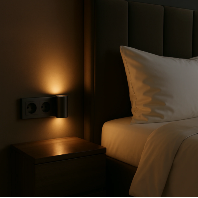 Plug In LED Wall Lamp Dusk to Dawn Sensor - Image 7