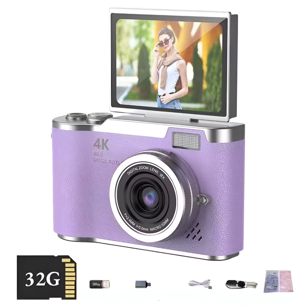 Digital Compact Camera Rotating Screen Digital Zoom - Image 10