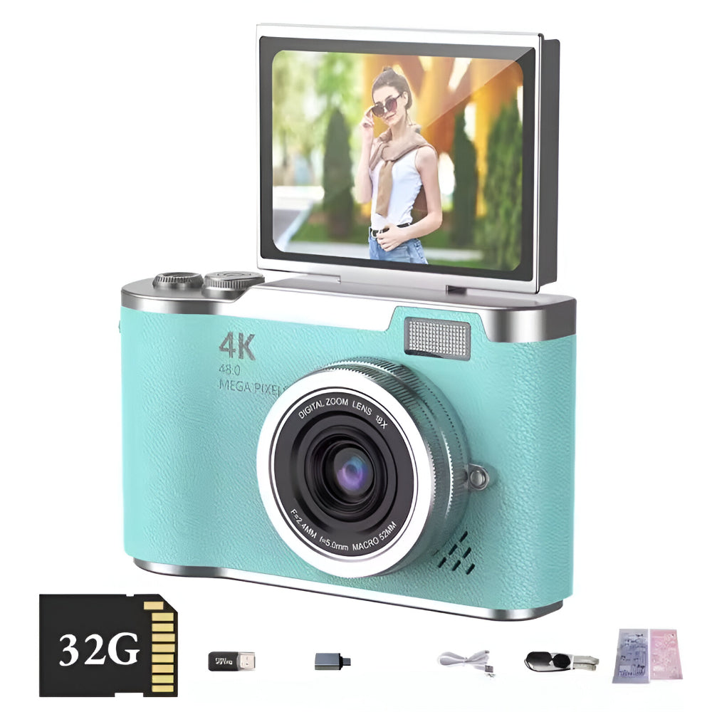 Digital Compact Camera Rotating Screen Digital Zoom - Image 11