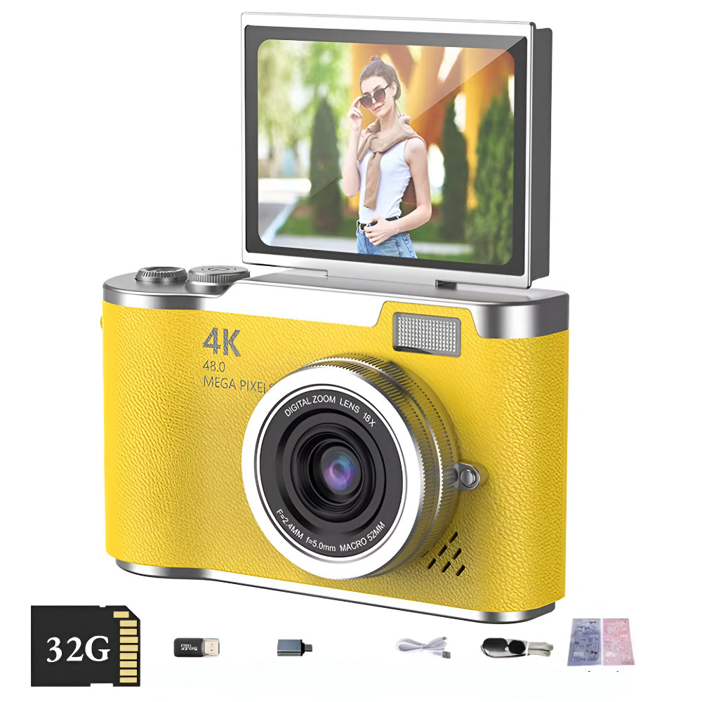 Digital Compact Camera Rotating Screen Digital Zoom - Image 12