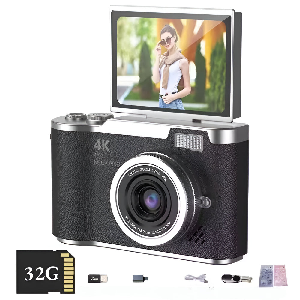 Digital Compact Camera Rotating Screen Digital Zoom - Image 7
