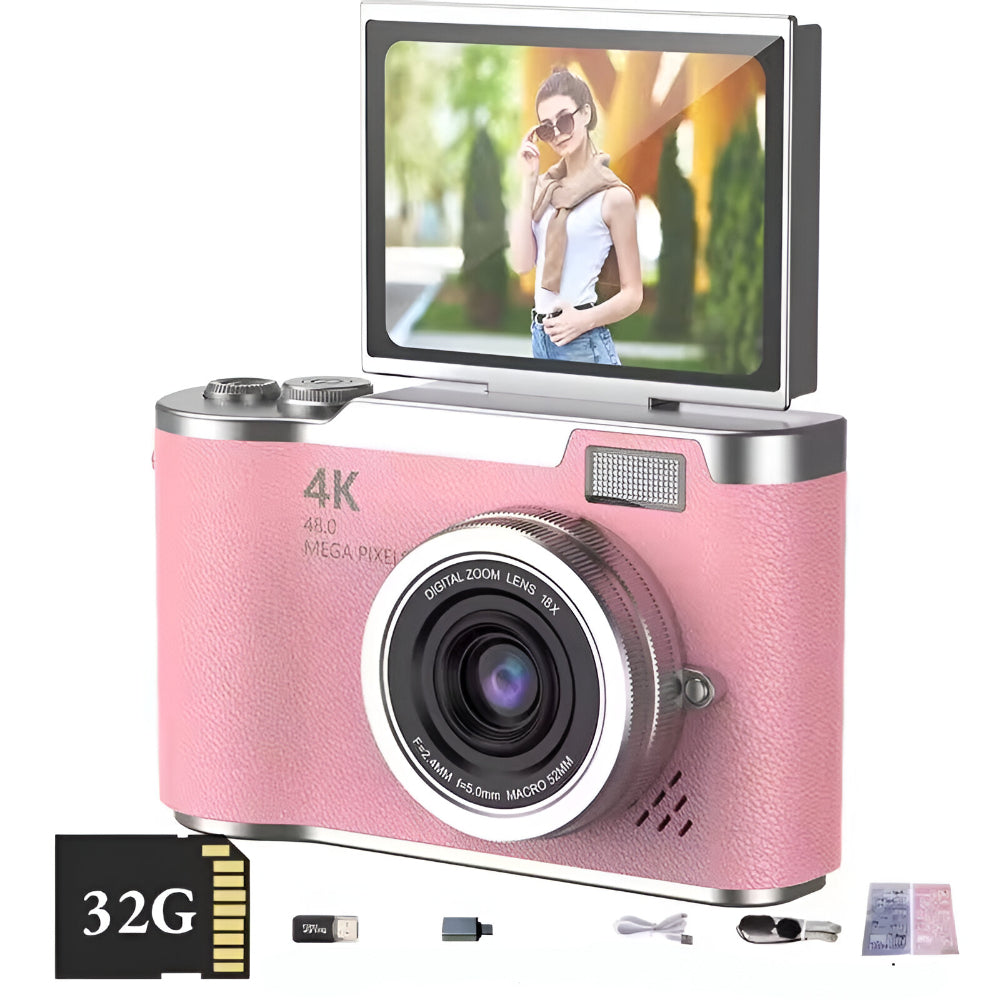 Digital Compact Camera Rotating Screen Digital Zoom - Image 9