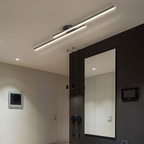 Ultra-Slim Linear Aluminum LED Ceiling Light Flush Mount - Image 8