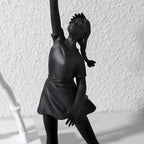 Modern Girl Balloon Statue Contemporary Home Décor Sculpture - Image 5