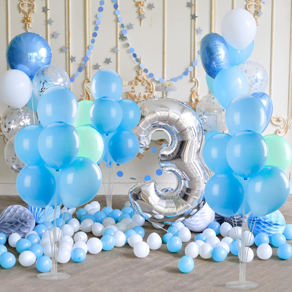 Balloon Table Stand Set Adjustable PVC Decorative  - Image 2