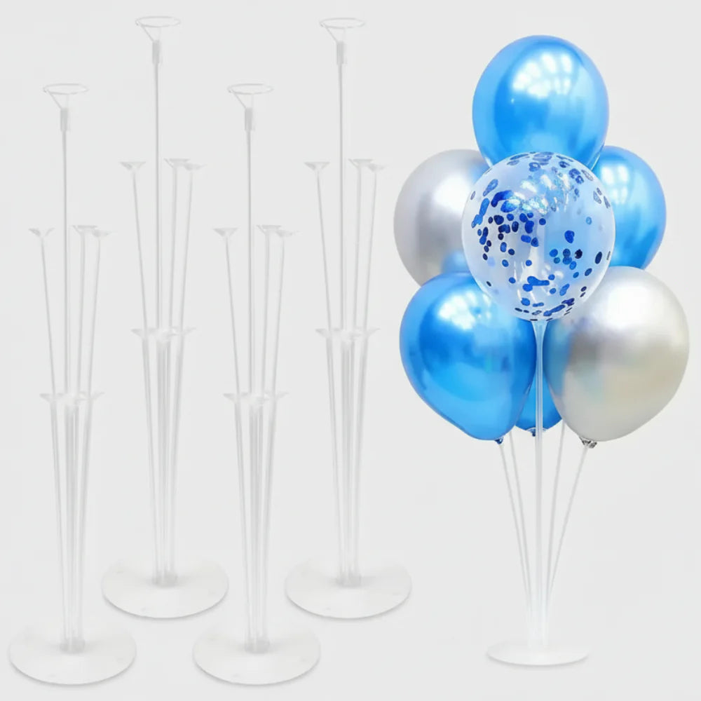 Balloon Table Stand Set Adjustable PVC Decorative  - Image 5