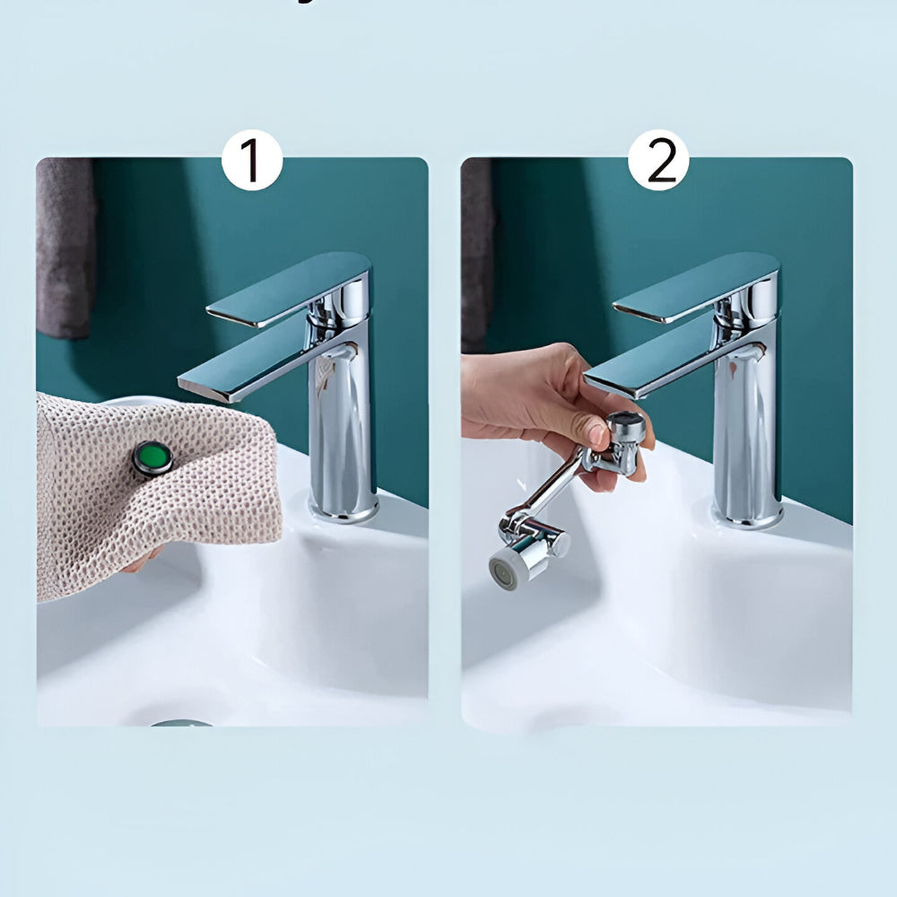 Rotating Kitchen Faucet 1080° Dual-Function Sink Attachment - Image 4