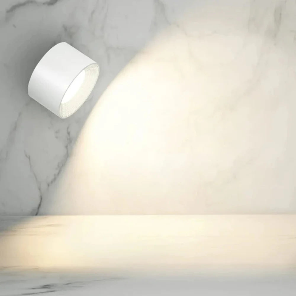 LED Dimmable Indoor Lamp Wall Light Rechargeable Magnetic - Image 2