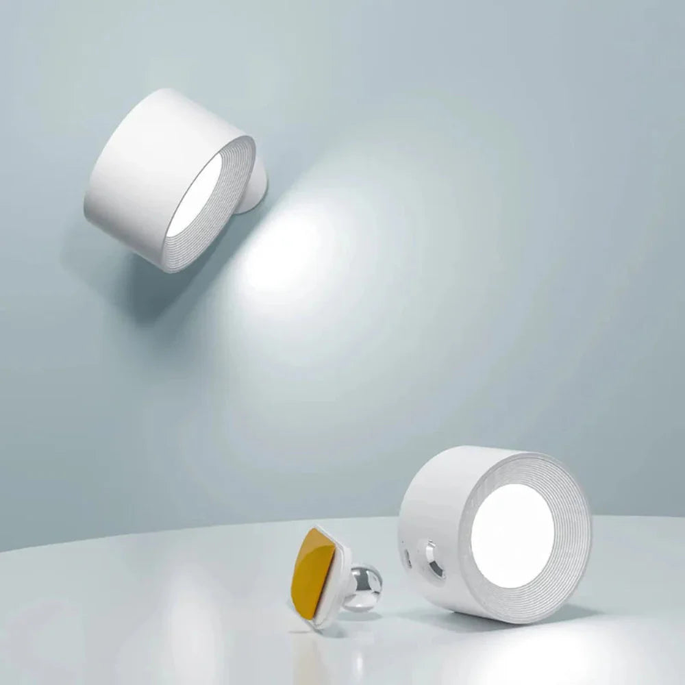 LED Dimmable Indoor Lamp Wall Light Rechargeable Magnetic - Image 3