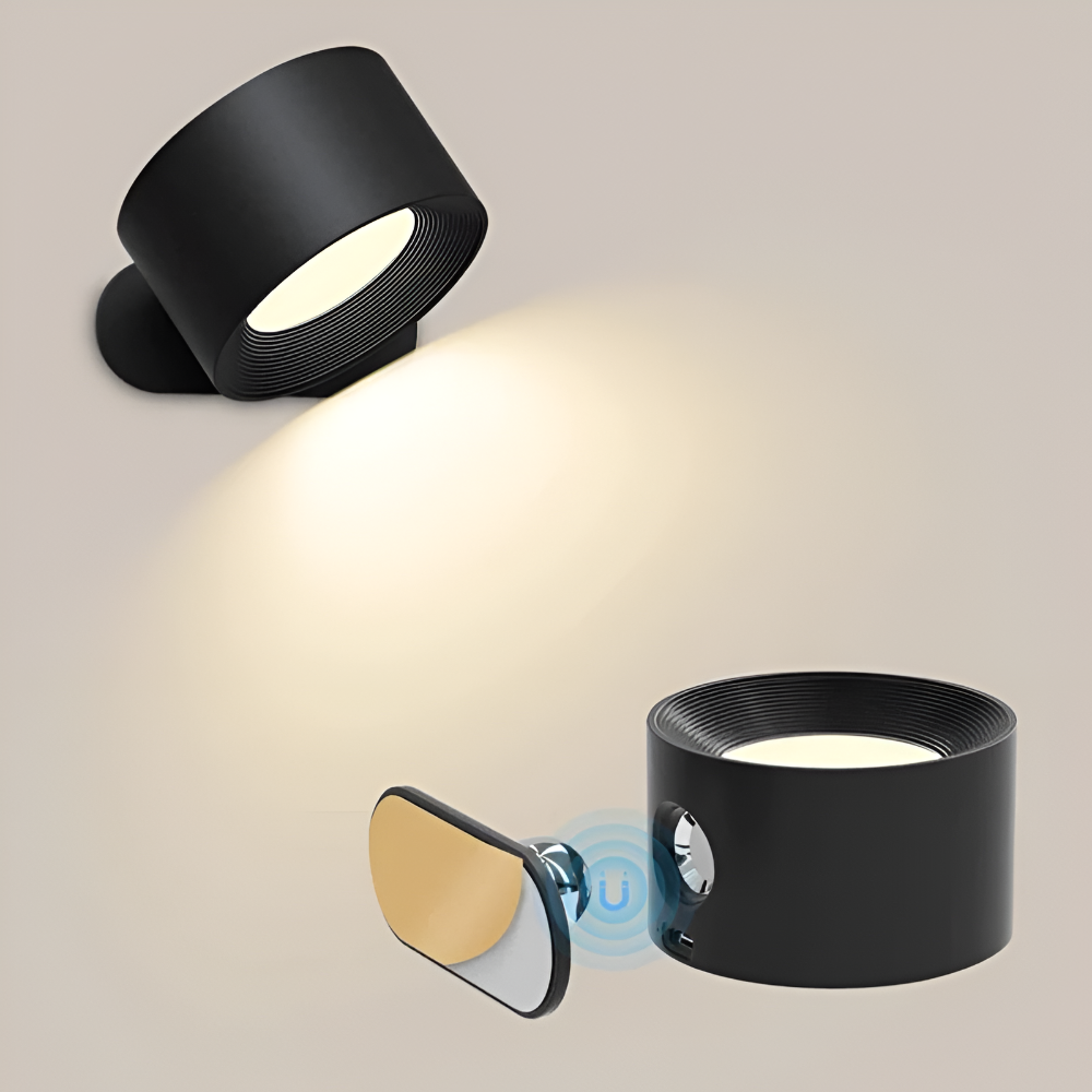 LED Dimmable Indoor Lamp Wall Light Rechargeable Magnetic - Image 5