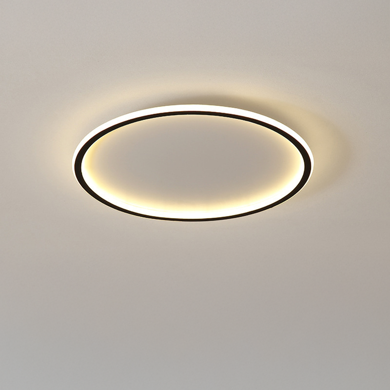 Scandinavian Round Flush Mount LED Ceiling Light - Image 10