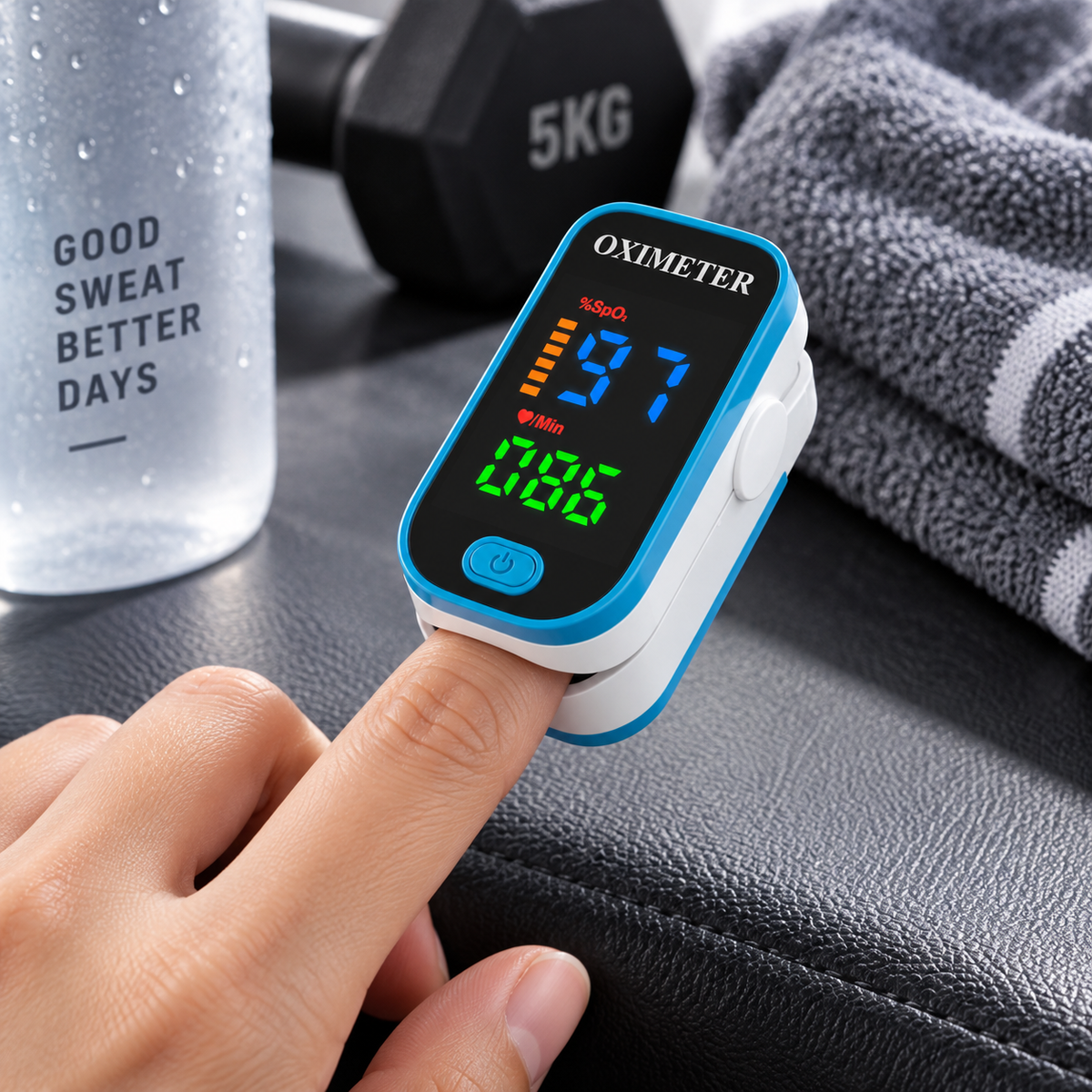 Portable Blood Glucose Monitor LED Display - Image 2