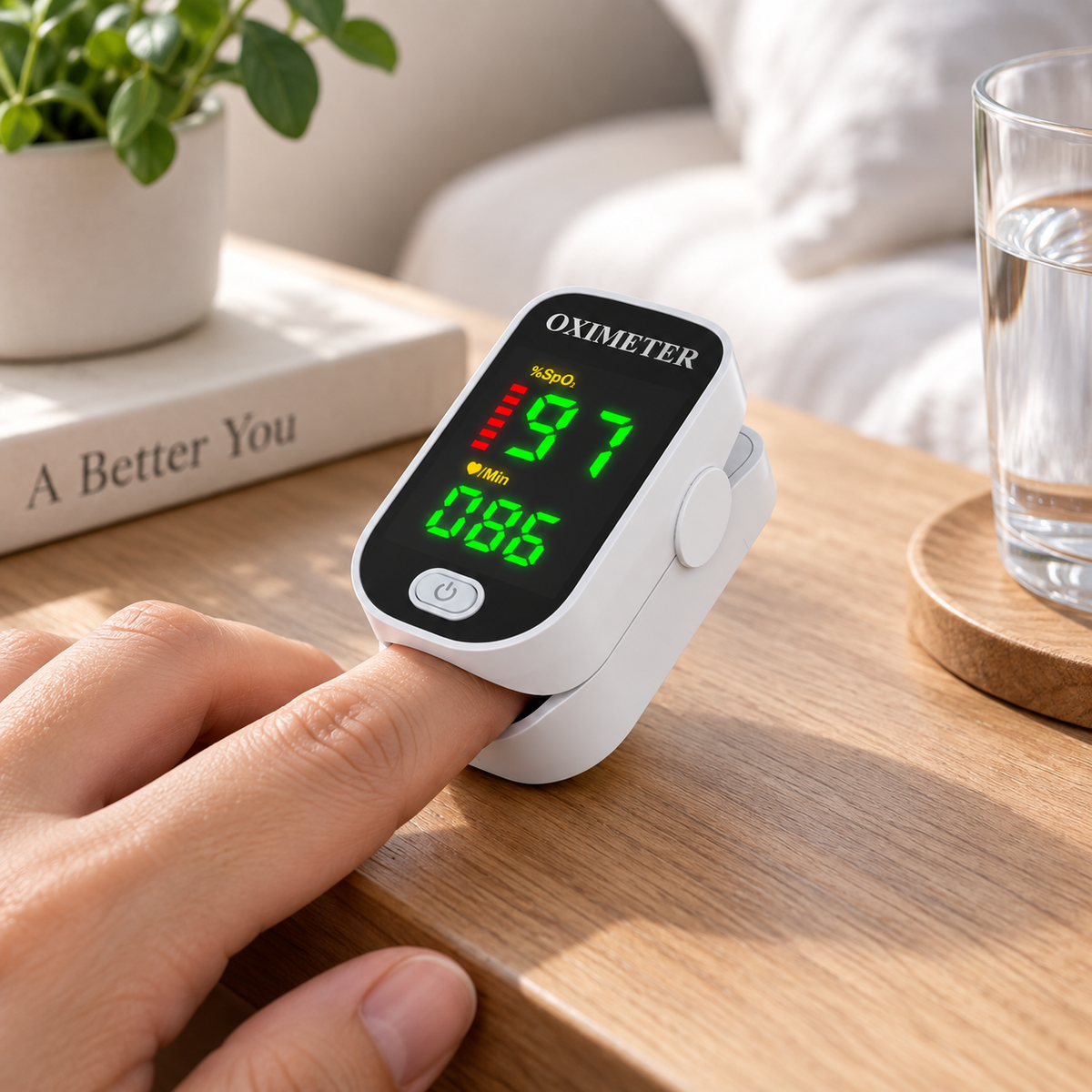 Portable Blood Glucose Monitor LED Display - Image 3