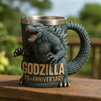 3D Sculpted Ceramic Monster Coffee Mug - Image 2