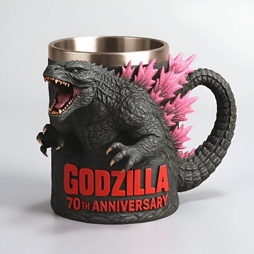 3D Sculpted Ceramic Monster Coffee Mug - Image 6