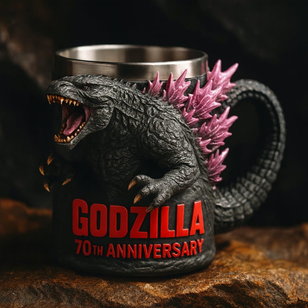 3D Sculpted Ceramic Monster Coffee Mug - Image 5
