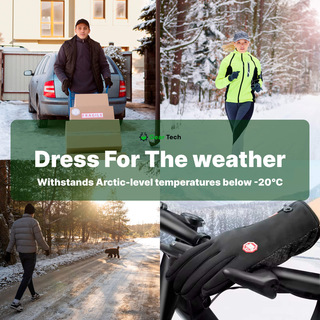 Electric Waterproof Heated Winter Gloves for Extreme Cold - Image 2