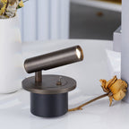 Adjustable Cylindrical Metal Wall Reading Lamp LED Bedside - Image 2
