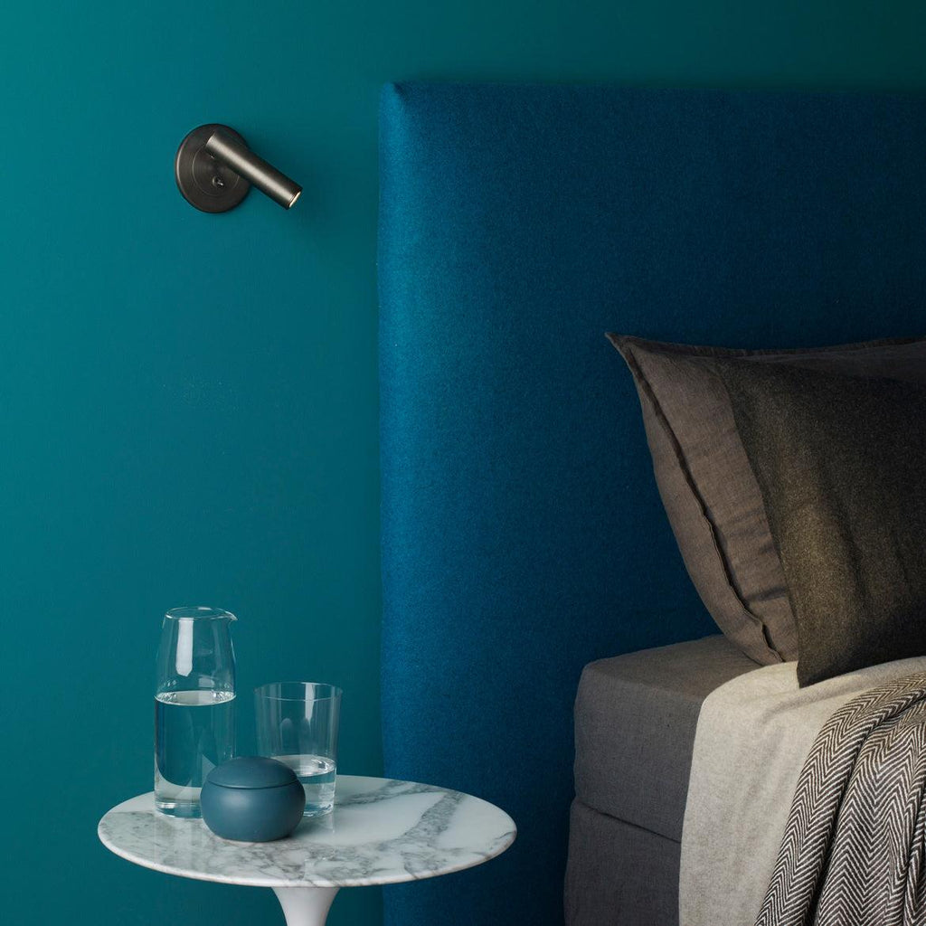 Adjustable Cylindrical Metal Wall Reading Lamp LED Bedside - Image 3