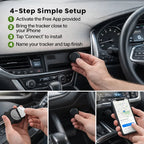 Compact Car Tracker with 24/7 Security & App Control - Image 2