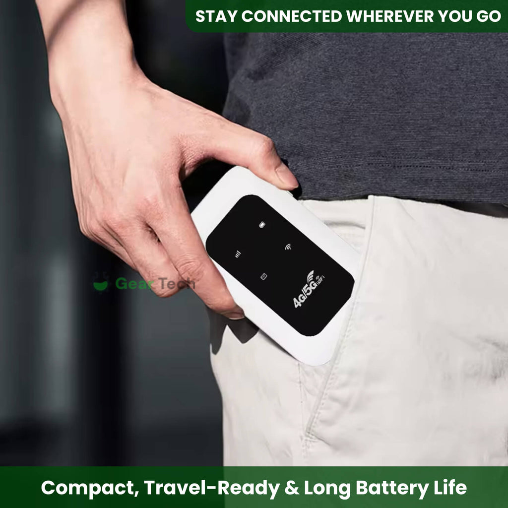Portable Wi‑Fi Router Travel, Camping & Home Backup - Image 4