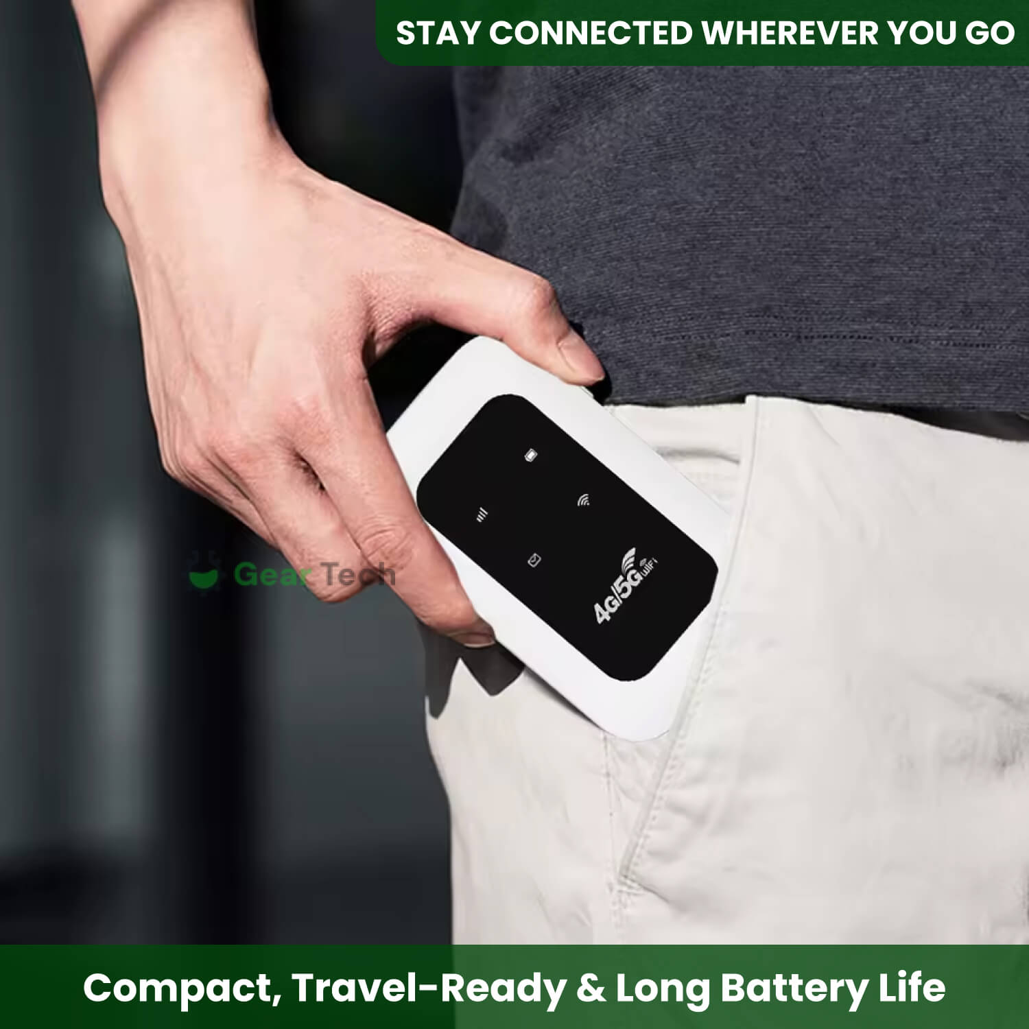Portable Wi‑Fi Router Travel, Camping & Home Backup - Image 4