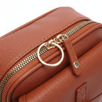 Square Leather Crossbody Bag Anti Theft - Image 4