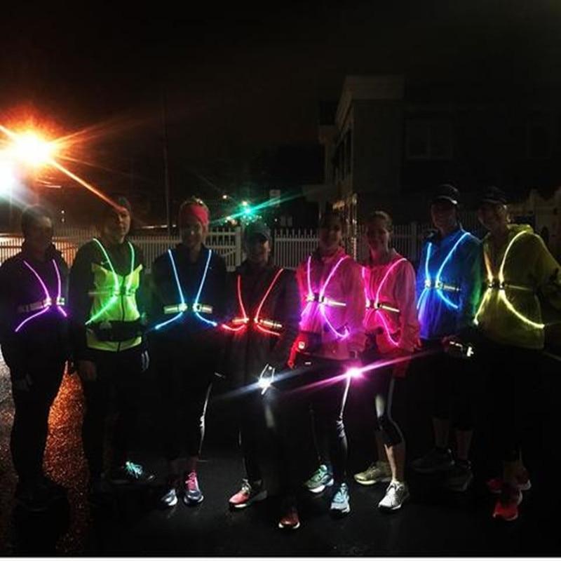 Reflective Safety Vest Night Running & Outdoor Activities - Image 4