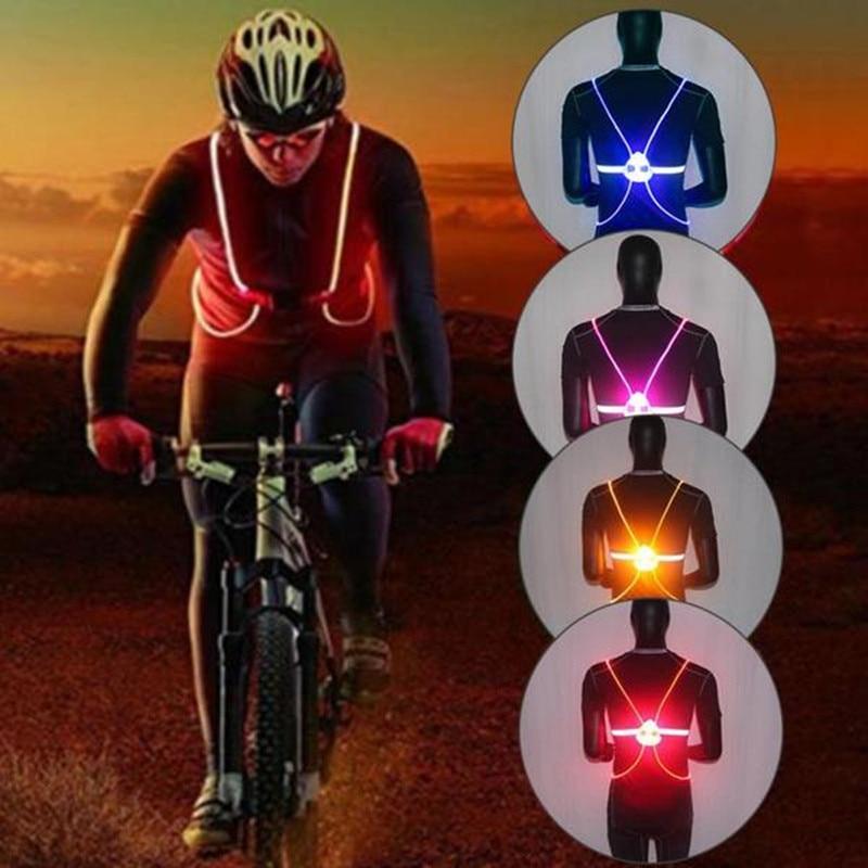 Reflective Safety Vest Night Running & Outdoor Activities