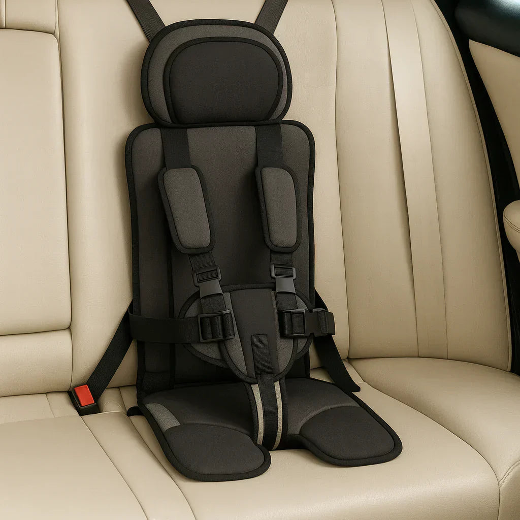 Kids Car Booster Seat Portable Travel Safety Belt for Secure Journeys - Image 6