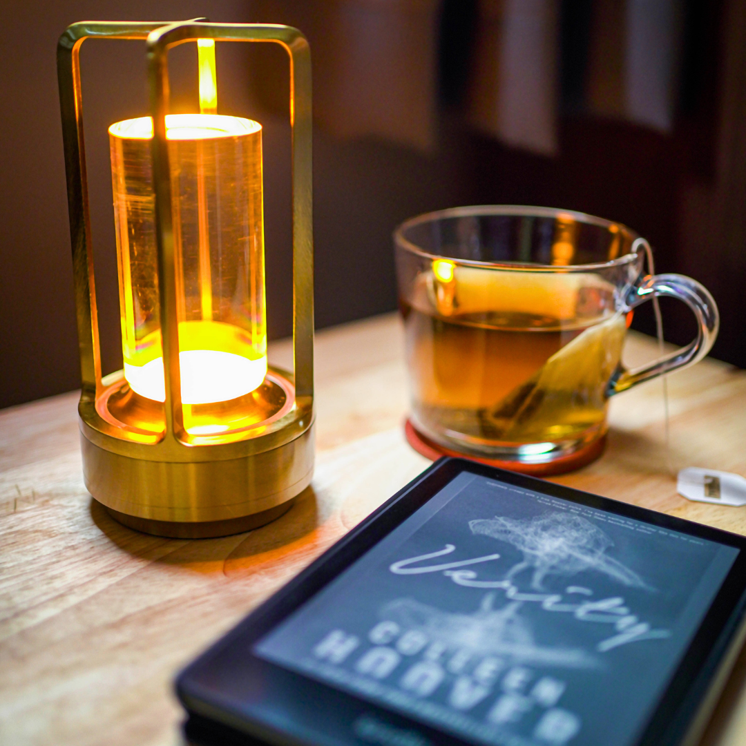 Vintage Style Table Lamp Touch Control Rechargeable LED - Image 5