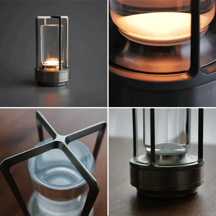 Vintage Style Table Lamp Touch Control Rechargeable LED - Image 7