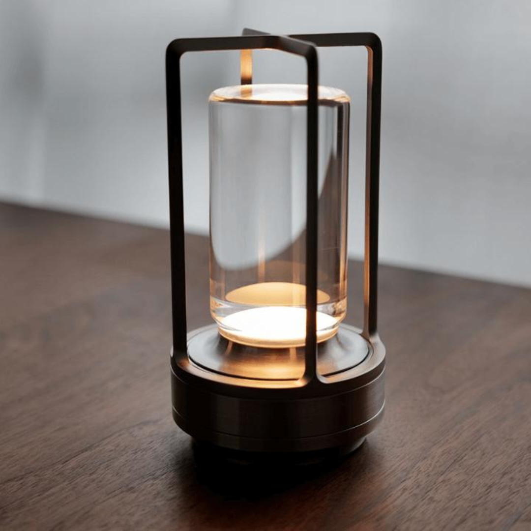 Vintage Style Table Lamp Touch Control Rechargeable LED