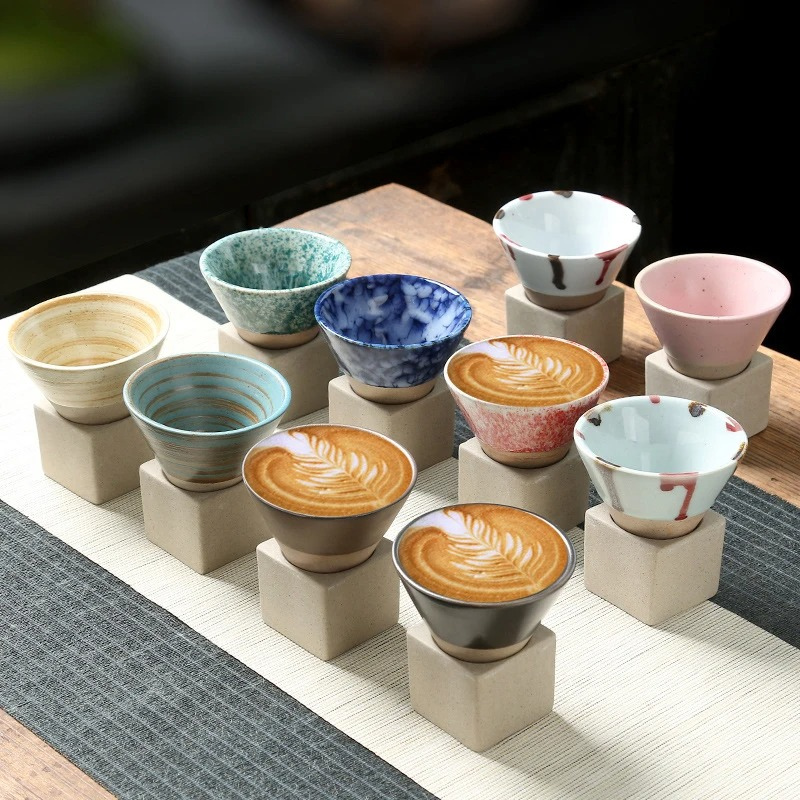 Artisanal Coffee & Tea Mug Set Japanese Inspired