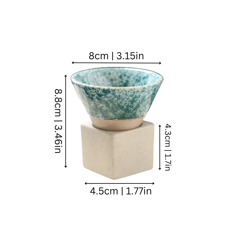 Artisanal Coffee & Tea Mug Set Japanese Inspired - Image 2
