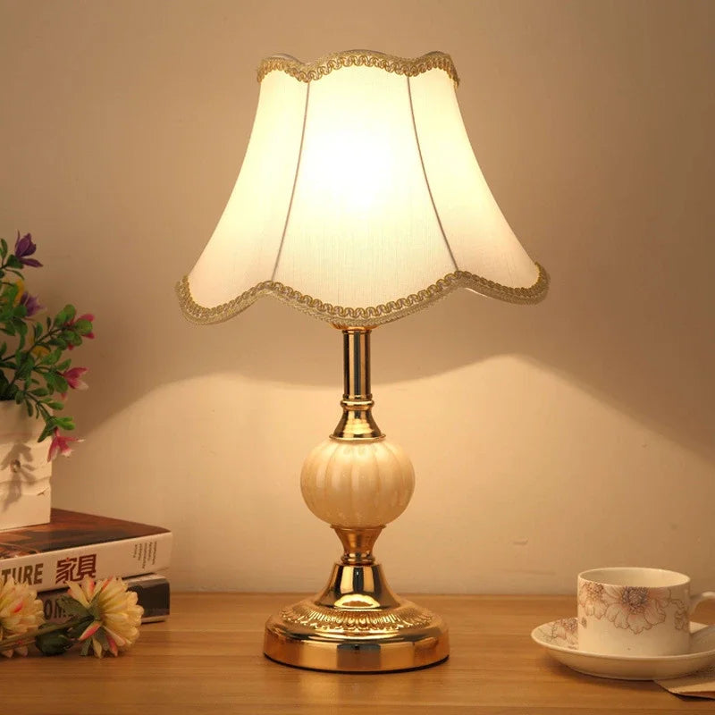 Nordic Inspired Table Lamp Decorative Vintage Look Lighting - Image 3