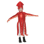 Polyester Kids Squid Costume Jumpsuit - Image 3