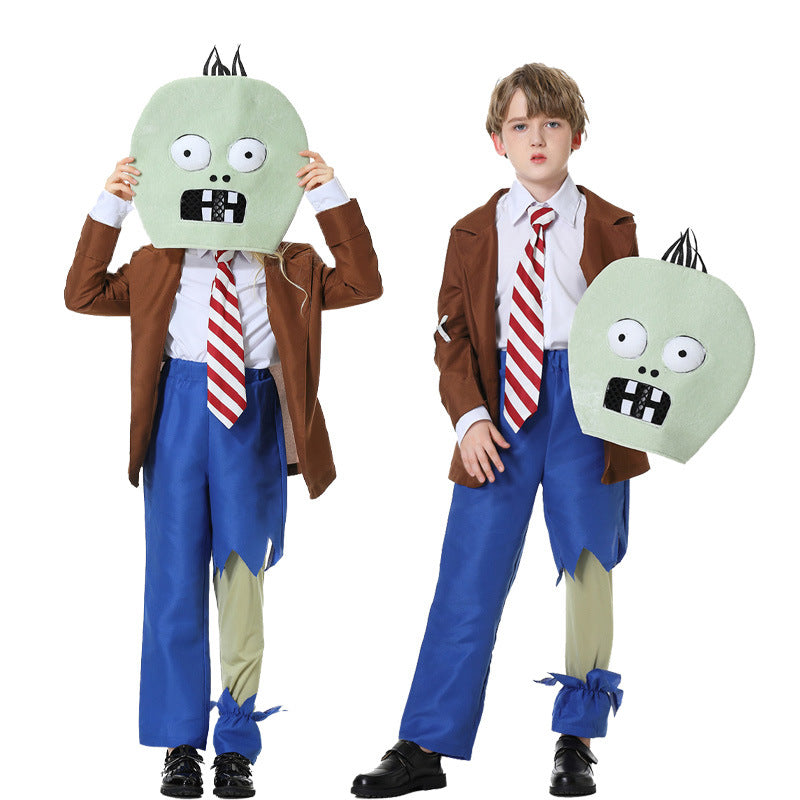 Polyester Video Game Zombie Costume Set - Image 7