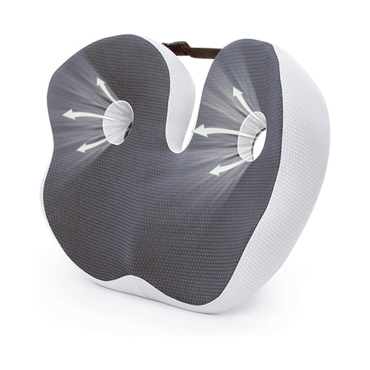 Coussin d'assise ergonomique en mousse à mémoire de forme