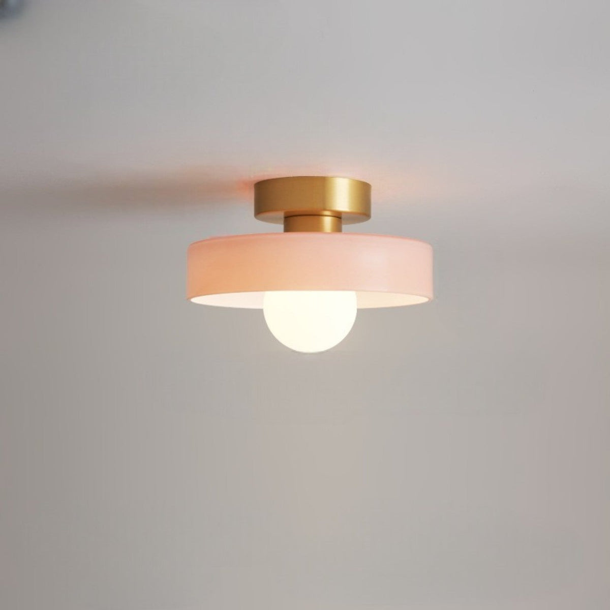 Modern Round Glass Ceiling Light LED Pendant - Image 11