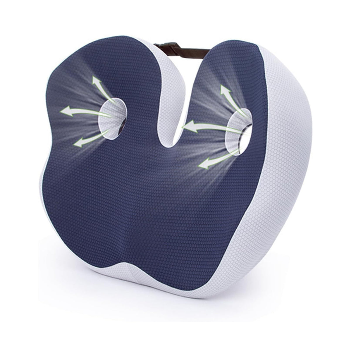 Coussin d'assise ergonomique en mousse à mémoire de forme