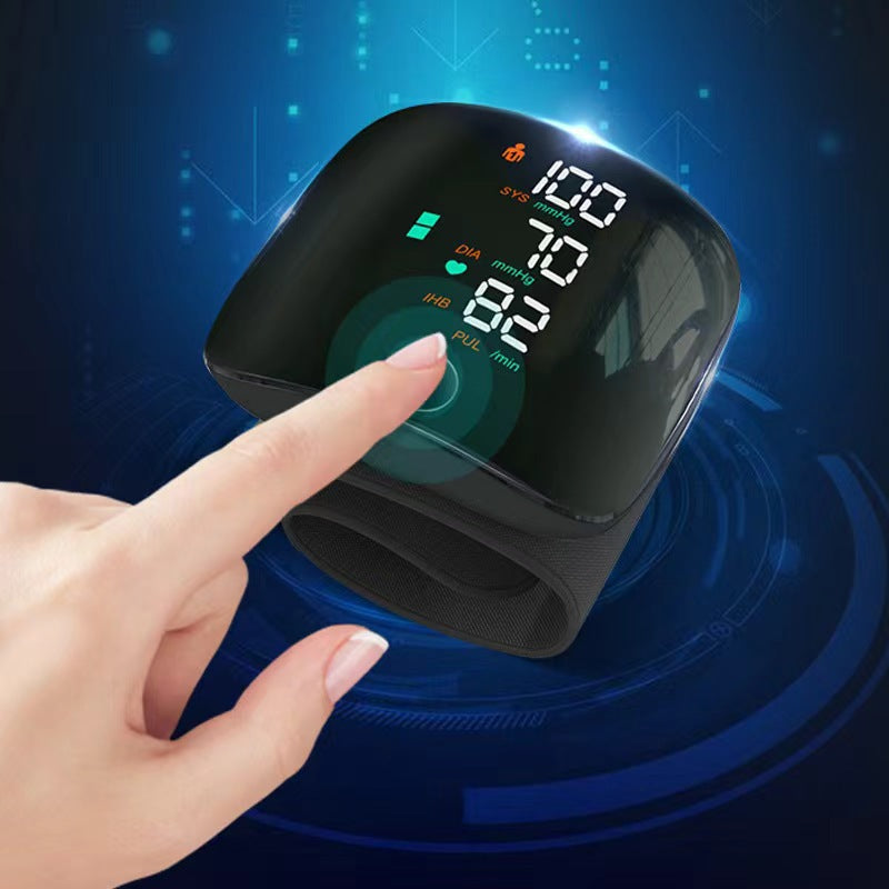 Wrist Blood Pressure Monitor with LED Display