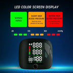 Wrist Blood Pressure Monitor with LED Display
