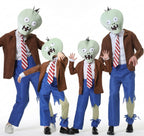Polyester Video Game Zombie Costume Set