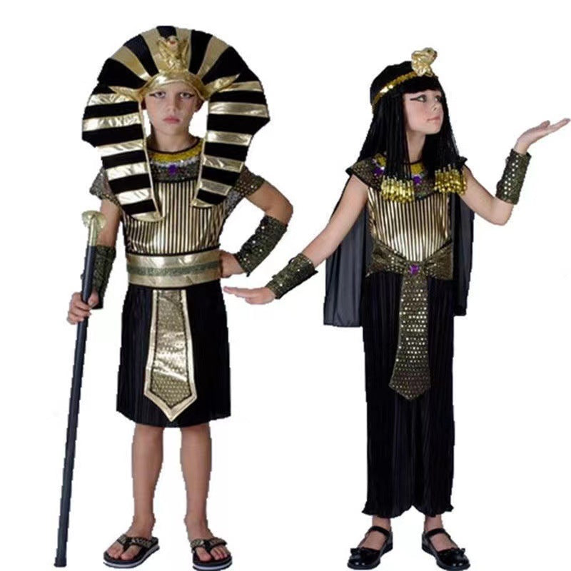Egyptian Polyester Pharaoh Costume - Image 4