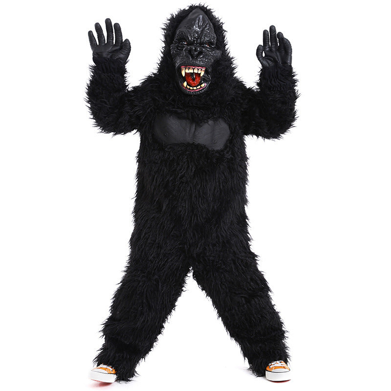 Polyester Plush Kids Gorilla Costume - Image 6