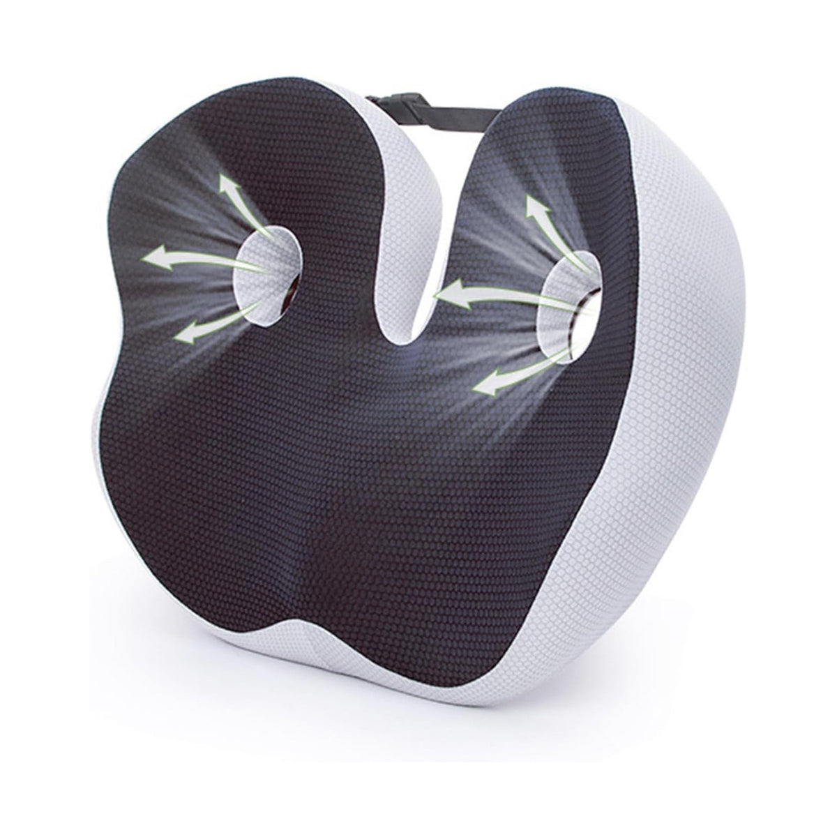 Coussin d'assise ergonomique en mousse à mémoire de forme