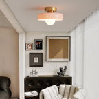 Modern Round Glass Ceiling Light LED Pendant - Image 12