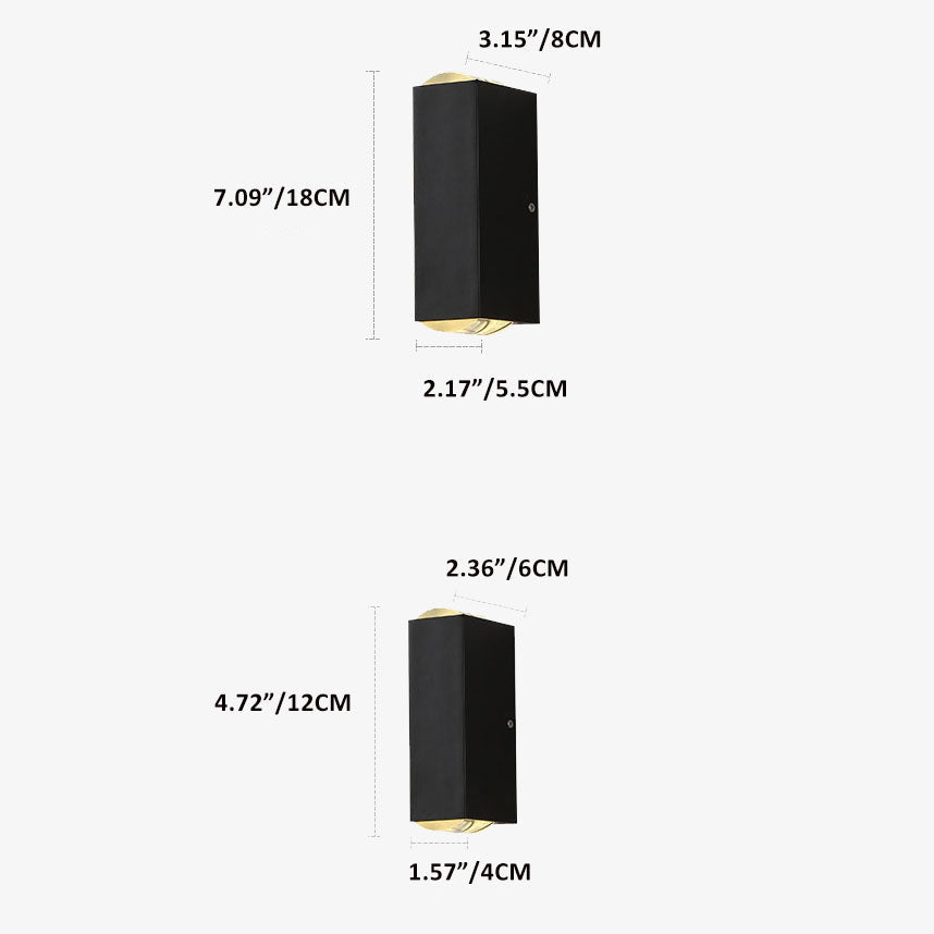 Sleek Water Resistant Outdoor LED Wall Light - Image 5